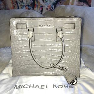 Michael Kors Ash Grey Satchel